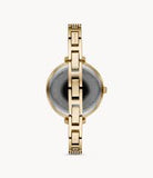 Michael Kors Women’s Quartz Stainless Steel Gold Dial 36mm Watch MK3784