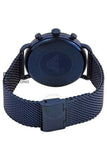 Emporio Armani Aviator Navy Blue Mesh Bracelet Dial Chronograph Quartz Watch For Gents - Ar 11289