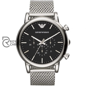 Emporio Armani Chronograph Watch For Men Ar1808 Watches