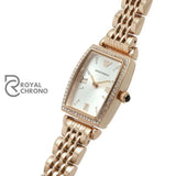 Emporio Armani Gianni T-Bar Quartz Cystal White Dial Ladies Watch Ar11406