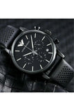 Emporio Armani Mens Black Watch - Ar1737 Watches