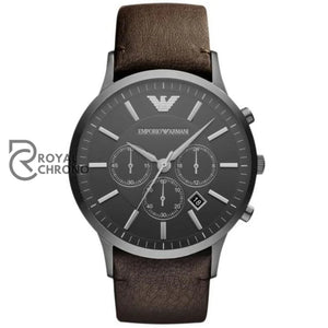 Emporio Armani Mens Chronograph Watch Sportivo Brown Ar2462 Watch