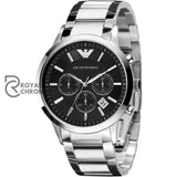 Emporio Armani Men's Chronograph Watch Steel AR2434