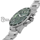 Emporio Armani Mens Quartz Silver Stainless Steel Green Dial 43Mm Watch - Ar11500 Watches