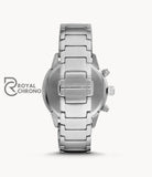 Emporio Armani Mens Quartz Stainless Steel Beige Dial 43Mm Watch Ar11352