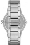 Emporio Armani Mens Quartz Stainless Steel Black Dial 43Mm Watch 11179 Watches