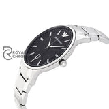 Emporio Armani Mens Quartz Stainless Steel Black Dial 43Mm Watch - Ar11181 Watches