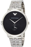 Emporio Armani Mens Quartz Stainless Steel Black Dial 46Mm Watch Ar11161 Watches