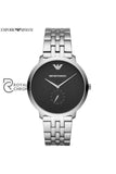 Emporio Armani Mens Quartz Stainless Steel Black Dial 46Mm Watch Ar11161 Watches