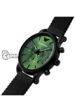 Emporio Armani Mens Quartz Stainless Steel Green Dial 46Mm Watch Ar11470 Watches