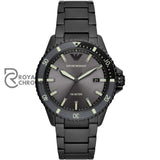 Emporio Armani Men’s Quartz Stainless Steel Grey Dial 42mm Watch AR11398