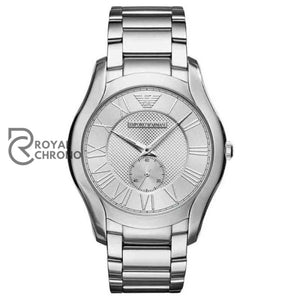 Emporio Armani Mens Stainless Steel Silver Dial 42Mm Watch Ar11084