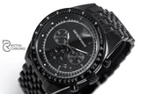 Emporio Armani Mens Tazio Chronograph Watch Black Pvd Ar5989 Watch