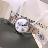 Emporio Armani Womens Analog Stainless Steel Silver Dial 36Mm Watch - Ar11113 Watches