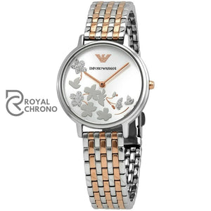 Emporio Armani Womens Analog Stainless Steel Silver Dial 36Mm Watch - Ar11113 Watches