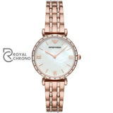 Emporio Armani Womens Mother Of Pearl Dial 32mm Watch Ar11294