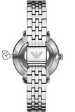 Emporio Armani Womens Quartz Stainless Steel Silver Dial 32Mm Watch 11213 Watches