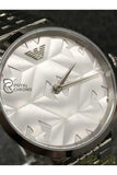 Emporio Armani Womens Quartz Stainless Steel Silver Dial 32Mm Watch 11213 Watches