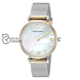 Emporio Armani Women's Stainless Steel Two-Hand Dress Watch AR-2068-H