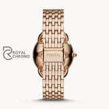 Fossil Es3757 Jacqueline Mother Of Pearl Dial Chronograph Ladies Watch Watch