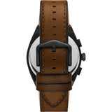 Fossil Men’s Quartz Brown Leather Strap Brown Dial 42mm Watch FS5798