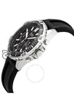 Fossil Garrett Black Silicone Strap Dial Chronograph Quartz Watch For Gents Fs5624 Watch