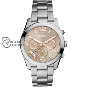 Fossil Womens Quartz Stainless Steel Taupe Dial 40Mm Watch Es4146 Watch