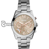 Fossil Women’s Quartz Stainless Steel Taupe Dial 40mm Watch ES4146