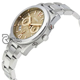 Fossil Womens Quartz Stainless Steel Taupe Dial 40Mm Watch Es4146 Watch