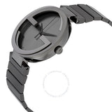 GUCCI Interlocking G Anthracite Dial Grey PVD Men's Watch Item No. YA133210