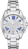 Michael Kors Unisex Silver, Crystal Pave Dial 38mm Watch MK6320