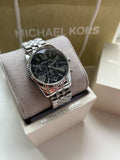 Michael Kors Uni sex Quartz Stainless Steel Black Dial 38mm Watch MK5708