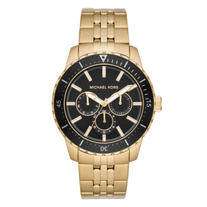 Michael Kors Men's Cunningham Multifunction Gold-tone Steel Watch MK7154