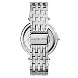 Michael Kors Darci Ladies Silver Crystal Watch MK3437