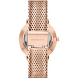 Michael Kors Women’s Quartz Stainless Steel Rose Gold Dial 38mm Watch MK4340