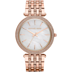 Michael Kors Women’s Mother of Pearl Dial 39mm Watch MK3220