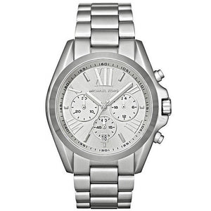 Michael Kors Men’s Chronograph Silver Dial 42mm Watch MK5535