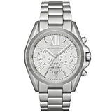 Michael Kors Men’s Chronograph Silver Dial 42mm Watch MK5535