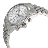 Michael Kors Unisex Quartz Stainless Steel Silver Dial 38mm Watch MK5555