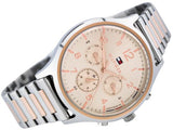 Tommy Hilfiger Women’s Quartz Stainless Steel Rose Gold Dial 38mm Watch 1781876