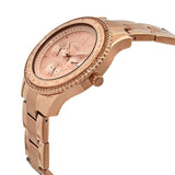 Fossil Women’s Quartz Rose Gold Stainless Steel Rose Gold Dial 37mm Watch ES5106