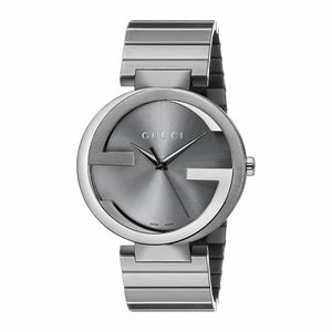 GUCCI Interlocking G Anthracite Dial Grey PVD Men's Watch Item No. YA133210