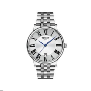 TISSOT  Carson Premium Quartz Silver Dial Men's Watch Ref : T122.410.11.033.00