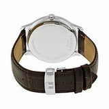 TISSOT  Tradition Silver Dial Brown Leather Men's Watch Ref : T063.610.16.038.00