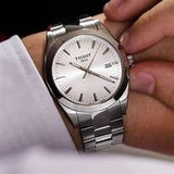 TISSOT Gentleman Quartz Silver Dial Men's Watch T127.410.11.031.00