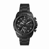 Fossil Men’s Quartz Black Stainless Steel Black Dial 50mm Watch FS5876