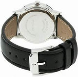 Movado Black Leather Black Dial Stainless Steel Women’s Movado Museum Classic 28mm Watch 0607317