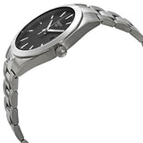 TISSOT Men’s Quartz Swiss-Made Silver Stainless Steel Black Dial 40mm Watch T127.410.11.051.00