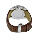 TISSOT Men’s Quartz Swiss Made Brown Leather Strap Silver Dial 41mm Watch T035.617.16.031.00