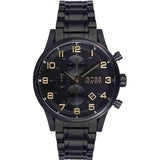 Hugo Boss Men’s Quartz Stainless Steel Black Dial 46mm Watch 1513275